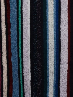 Accappatoio Chandler in spugna di cotone con lurex