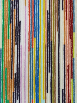 Accappatoio Melody in spugna di cotone a righe verticali