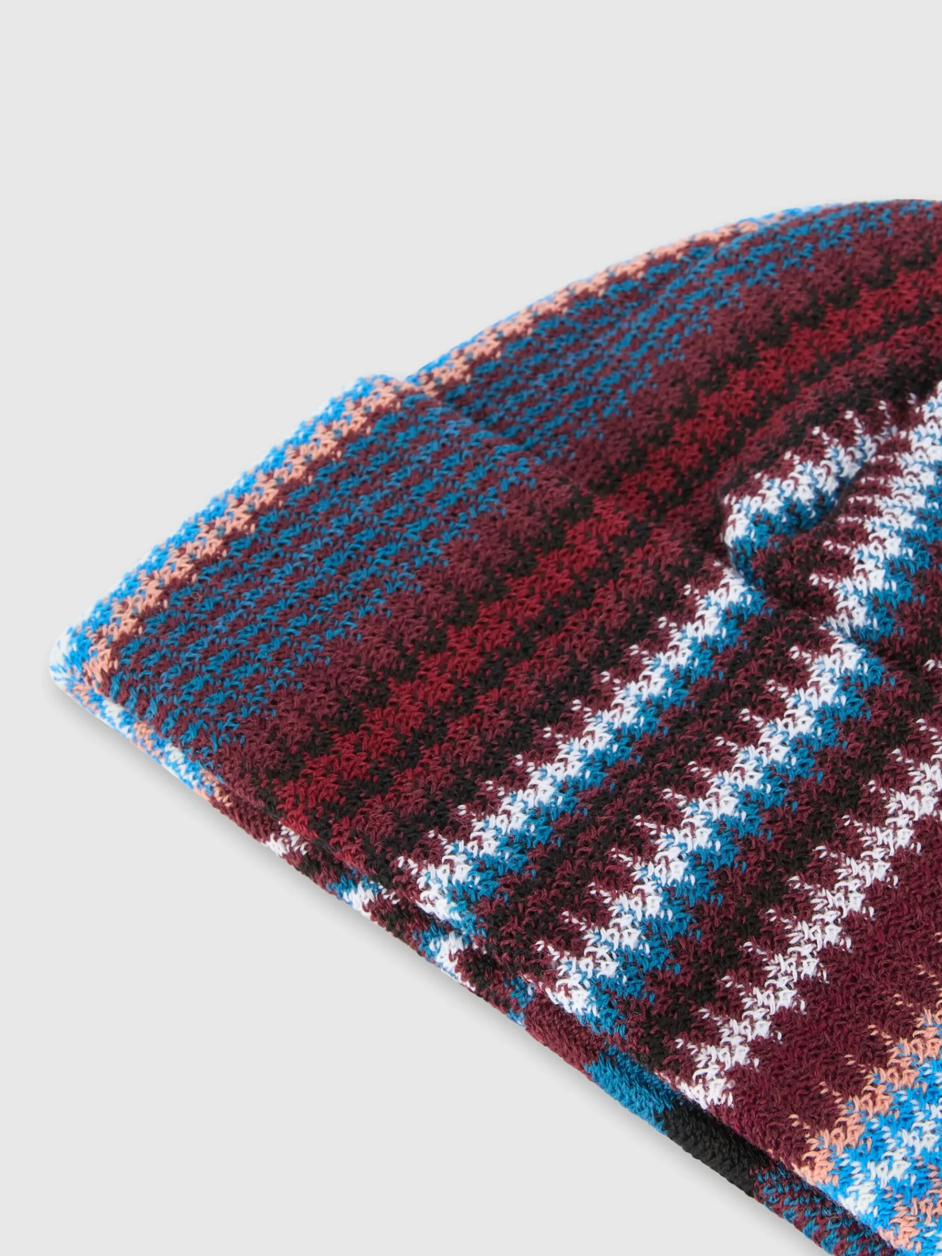 Beanie in misto lana chevorn