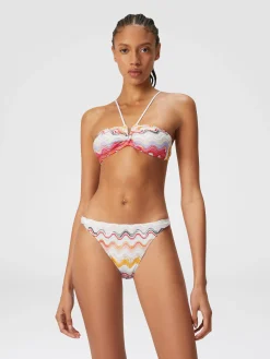 Bikini motivo onda con lurex