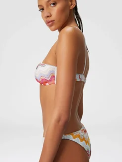 Bikini motivo onda con lurex