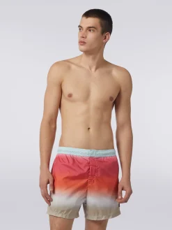 Boxer mare con stampa dégradé