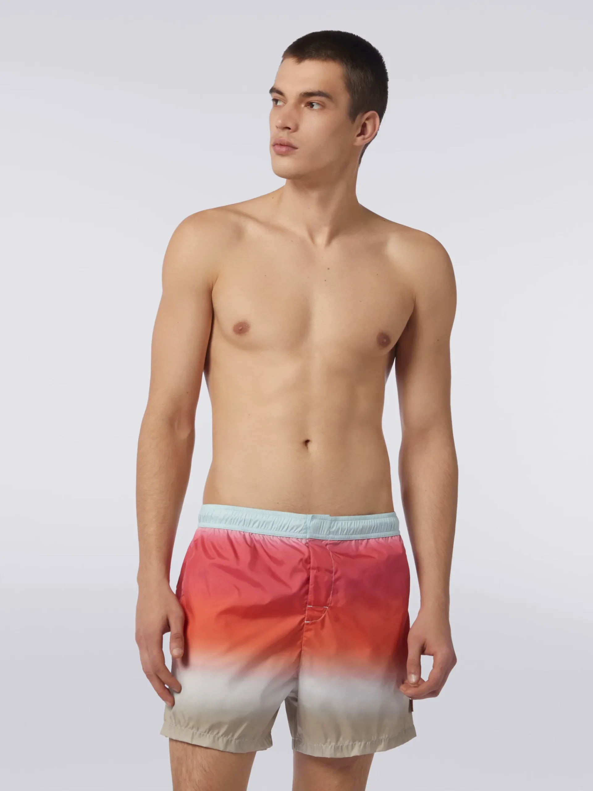 Boxer mare con stampa dégradé