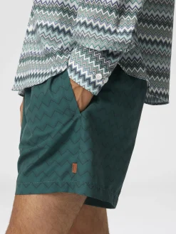 Boxer mare con zig zag tono su tono