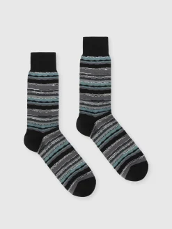Calzini in misto cotone fantasia