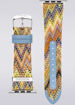 Cinturino Apple watch in tessuto Missoni da 24 mm