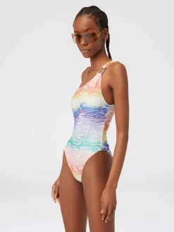 Costume intero stampa tie-dye