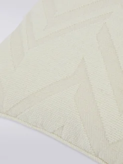 Cuscino Orme 40x40 cm lavorazione jacquard effetto 3D