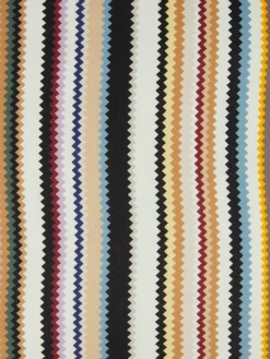 Cuscino Shangai 40x40 cm in raso di lana zig zag
