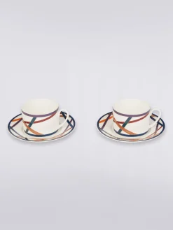 Nastri Tazza Tè Set 2 Pz C/Piattino