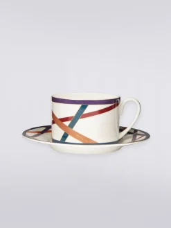 Nastri Tazza Tè Set 6 Pz C/Piattino