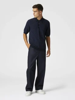 Pantaloni cargo in drill di misto cotone