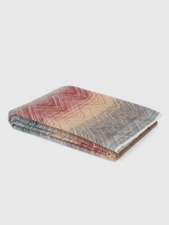Plaid Marea 130x190 cm in lana chevron