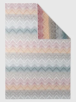 Plaid Marea 130x190 cm in lana chevron