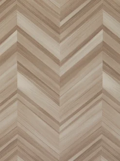 Pouf cubico Layers 40x40x40 cm in rasatello di cotone chevron