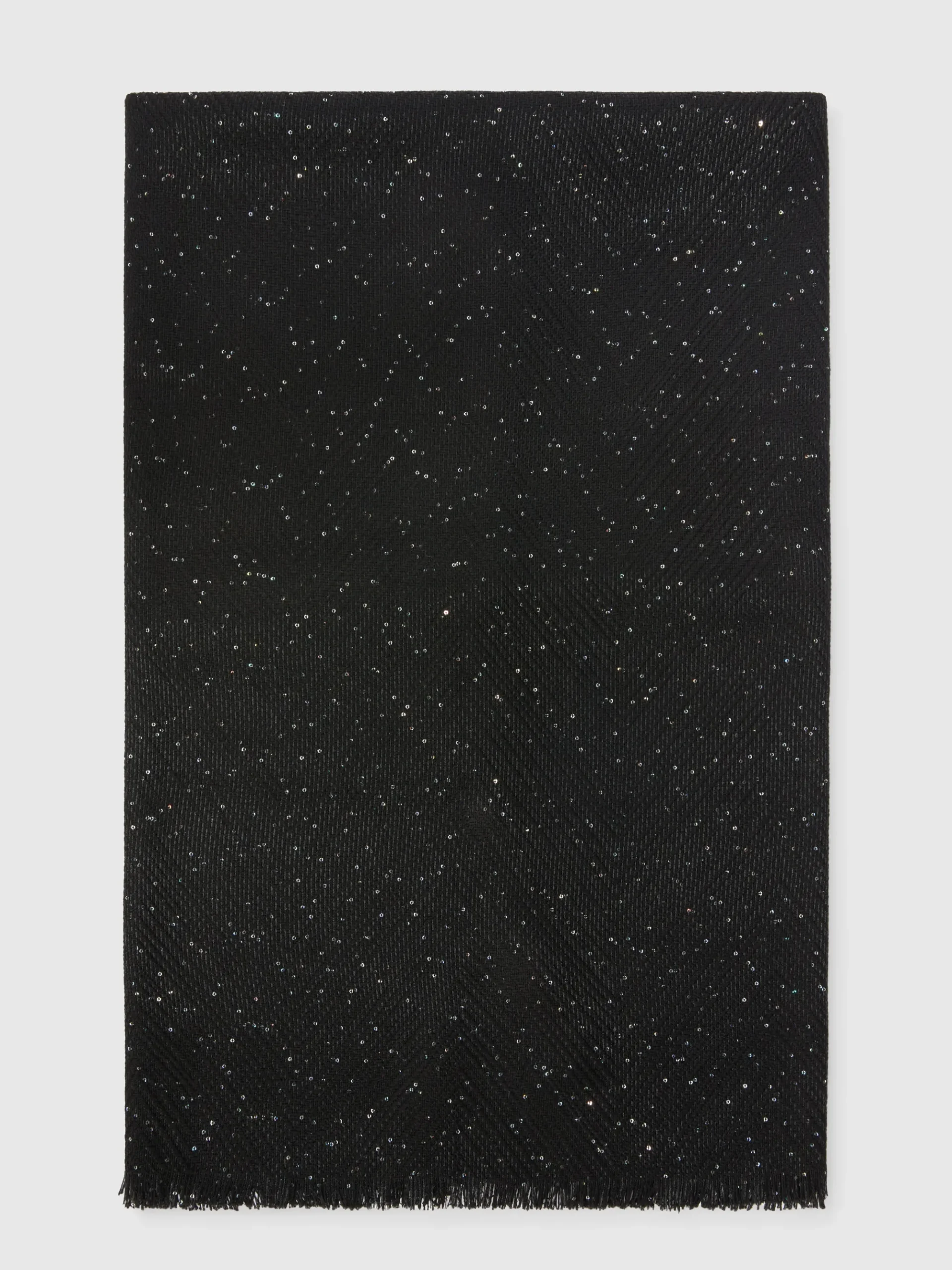 Stola in misto viscosa con paillettes