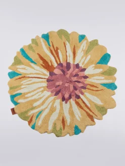 Tappetino da bagno floreale Blandine 80 cm