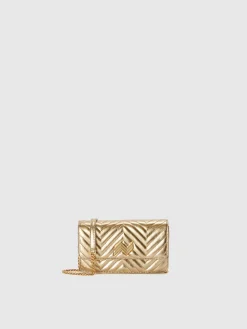 Wallet on chain in pelle zig zag
